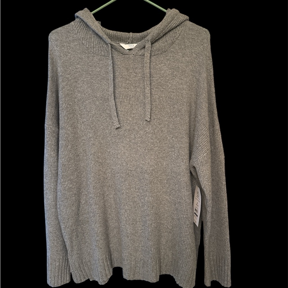 TIME & TRU HEATHER GRAY SWEATER & PANTS SET